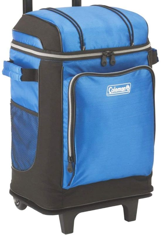 Photo 1 of (NOT BLUE) Coleman 42-Can Soft Cooler with Removable Liner & Wheels
