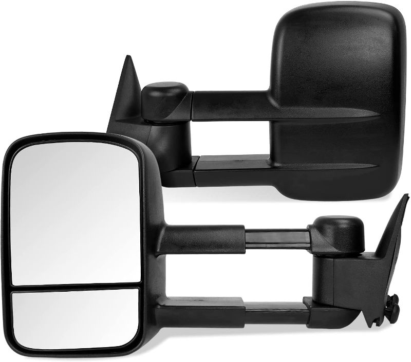 Photo 1 of (SEE PHOTO FOR MAKE/MODEL)
KAX Towing Mirrors Extendable Manual Adjusted Side View Tow Mirror