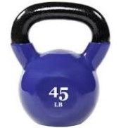 Photo 1 of (DENTED SIDE)
BalanceFrom All-Purpose Color Vinyl Coated Solid Cast Iron Kettlebell Weight