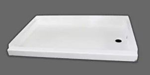 Photo 1 of (DAMAGED SIDE )
Shower Pan 24 X 40 White