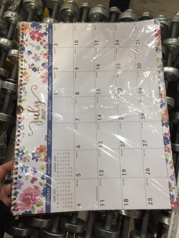 Photo 3 of 2021 - 2022 Calendar - Wall Calendar with Spiral Twin-Wire Binding & Large Blocks, JULY 2021 - December 2022, 14.6" x 11.4", Perfect for Planning & Organizing for Home or Office