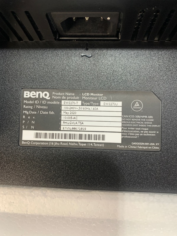 Photo 1 of BenQ EW3270U 32 inch 4K Monitor | With Eye-care Technology
