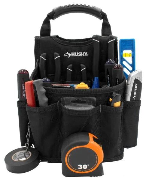 Photo 1 of 13-Pocket Black Utility Tool Pouch
