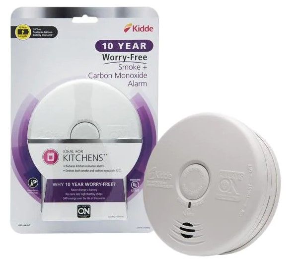 Photo 1 of 10-Year Worry Free Smoke & Carbon Monoxide Detector, Lithium Battery Powered with Photoelectric Sensor
