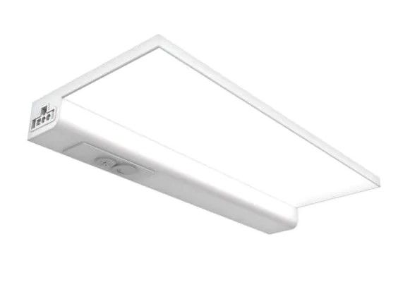 Photo 1 of 14.5 in. (Fits 18 in. Cabinet) Direct Wire Integrated LED White Linkable Onesync Under Cabinet Light Color Changing CCT
