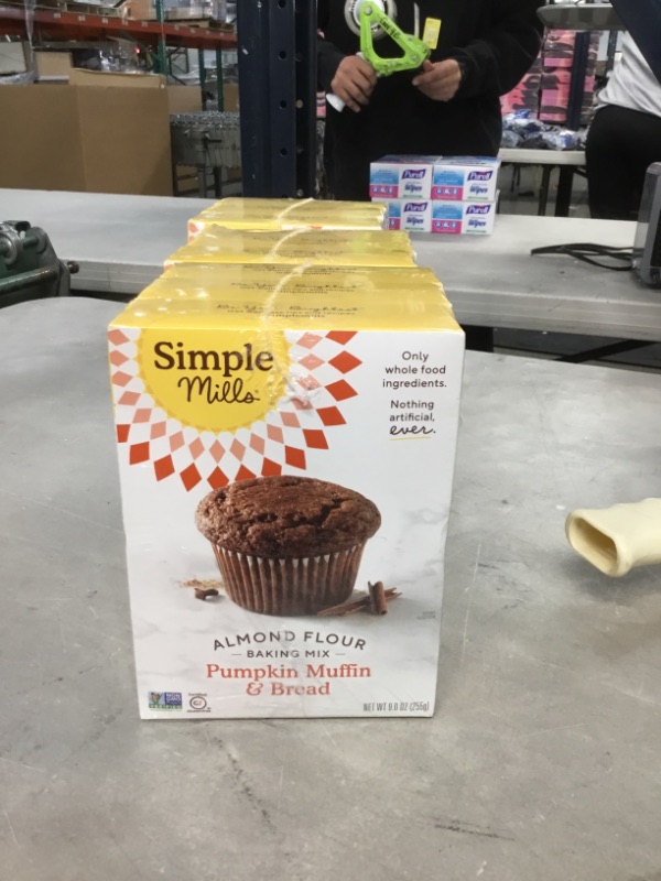 Photo 2 of Simple Mills Pumpkin Muffin and Bread Baking Mix, 9 Oz, 9 BOXES INCLUDED
