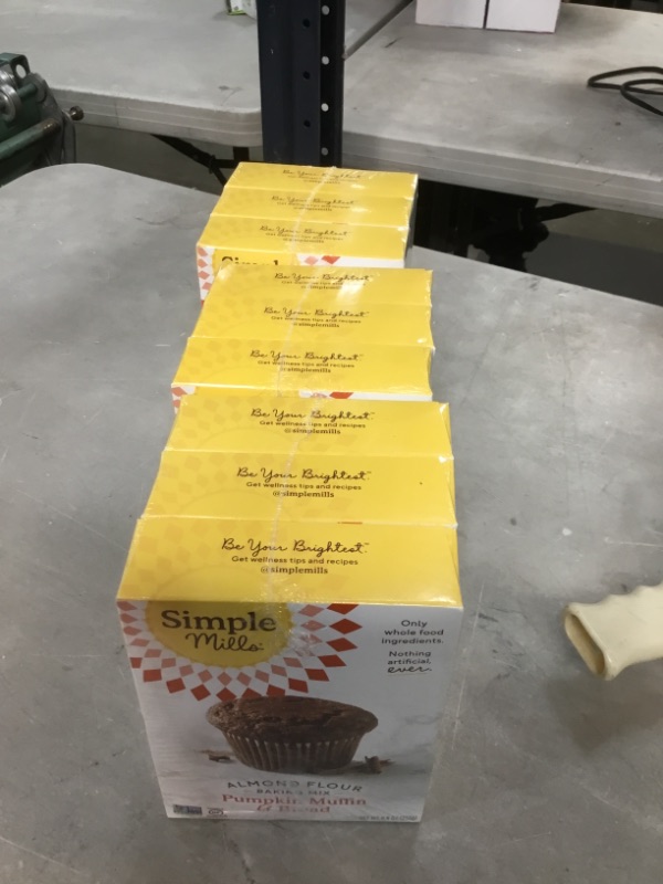 Photo 3 of Simple Mills Pumpkin Muffin and Bread Baking Mix, 9 Oz, 9 BOXES INCLUDED
