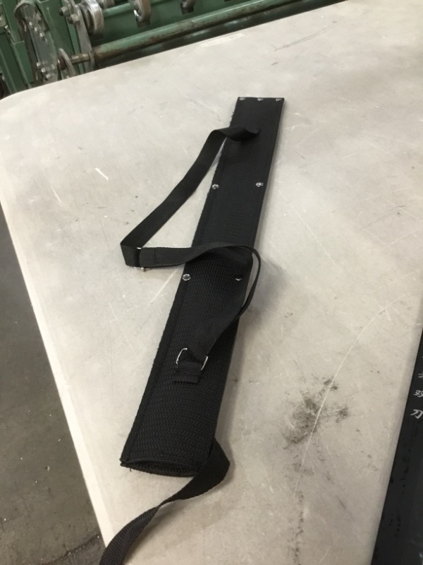 Photo 1 of KCCEDGE BEST CUTLERY SOURCE 2PC Combo Full Tang 28in Tanto Ninja Katana Twin Sword Machete w/Nylon Sheath + Black Chinese Engraved on Blade Edition