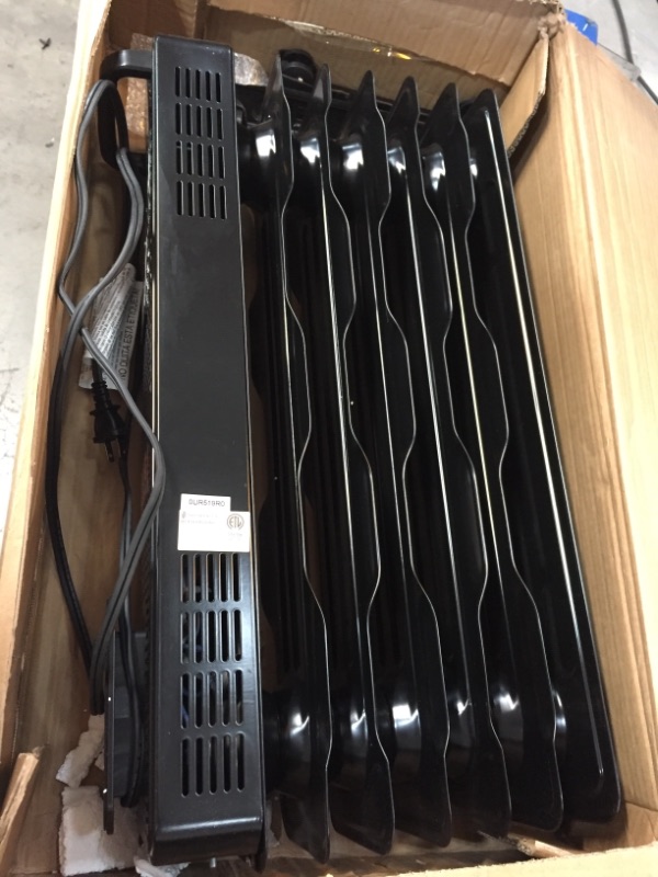 Photo 2 of Space Heater, TaoTronics 1500W Oil Filled Radiator Heaters with 3 Heating Modes