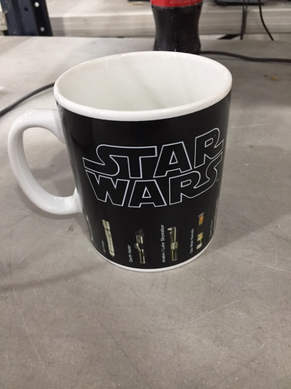 Photo 2 of 
Benair USA Star Wars Mug, Lightsabers Appear With Heat (12 oz) 