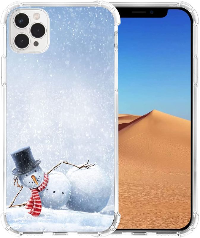 Photo 1 of Case for iPhone 13 Pro Max Christmas Design, Hungo Soft TPU Cover Clear Heavy Duty Protection Compatible with iPhone 13 Pro Max Christmas Snowman Theme
SET OF 3