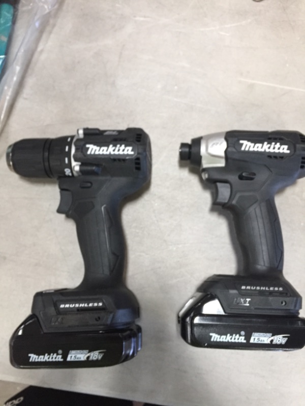 Photo 1 of 18-Volt LXT Lithium-Ion Sub-Compact Brushless Cordless 2-piece Combo Kit (Driver-Drill/Impact Driver)