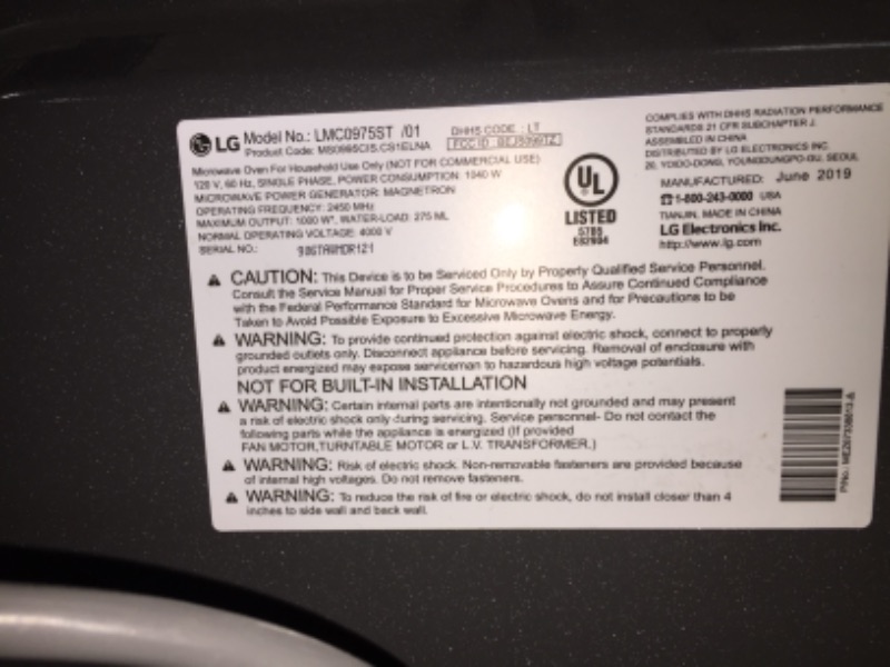 Photo 1 of NeoChef 0.9 cu. ft. Countertop Microwave in Stainless Steel with Smart Inverter
