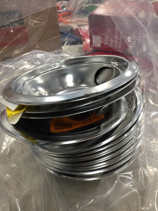 Photo 3 of 15 SETS OF- 6 in. Chrome Drip Bowl for GE Electric Ranges
