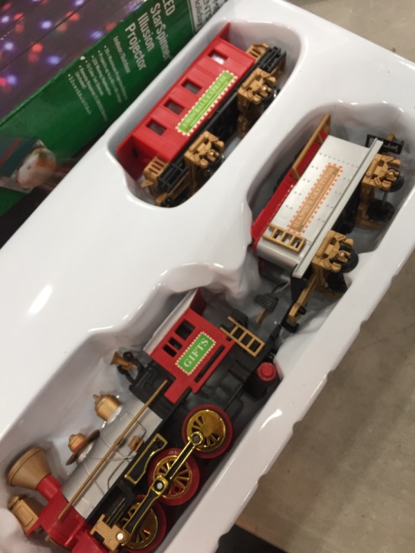 Photo 3 of Home Accents Holiday 5523018 14.25" Christmas Tree Train
