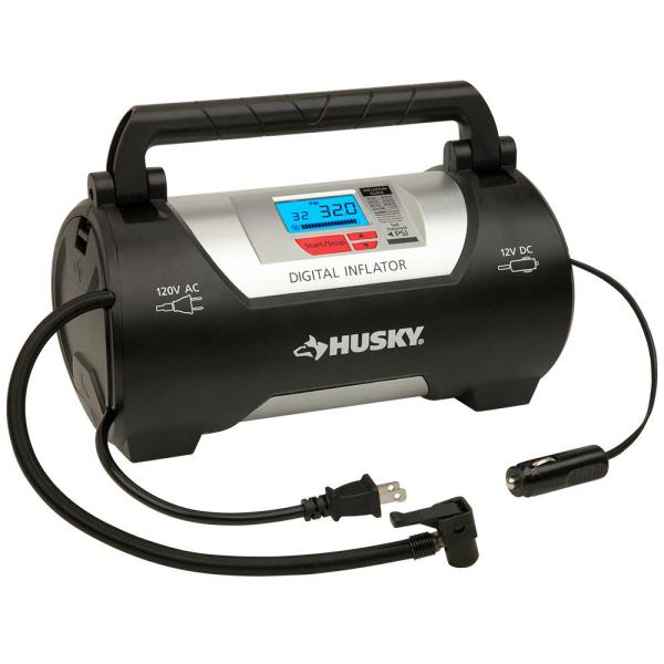 Photo 1 of Husky 12/120 Volt Auto and Home Inflator
