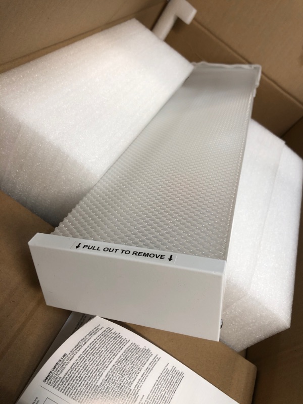 Photo 1 of Metalux 2 Ft./26 in. 600-Watt Equivalent, Integrated LED, Dimmable White High Bay Light 23000 Lumens 5000K W/Aimable Optics
