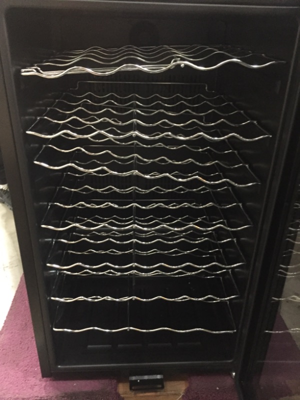 Photo 1 of MINOR DAMAGED Ivation 51 Bottle Compressor Wine Cooler Refrigerator W/Lock Large Freestanding Wine Cellar for Red, White, Champagne or Sparkling Wine 41f-64f Digi
**MINOR DAMAGE**
