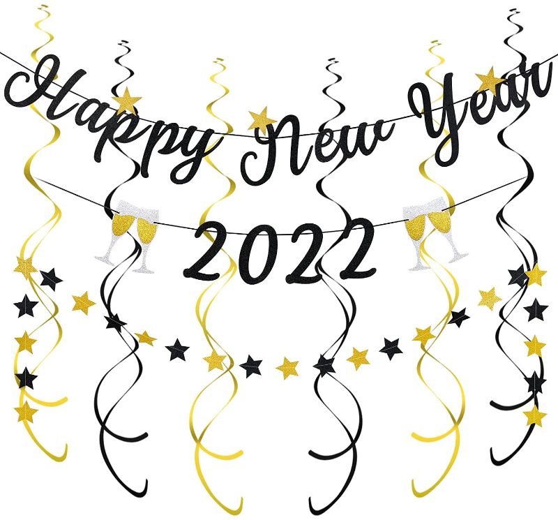 Photo 1 of **4 bags of - Happy New Year 2022 Banner Bundle