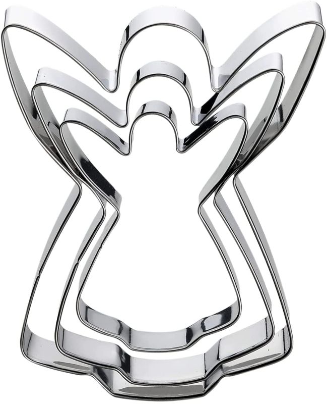 Photo 1 of **5 BOXES OF - Angel Cookie Cutters Set--3 Pieces Differnent Sizes-Stainless Steel