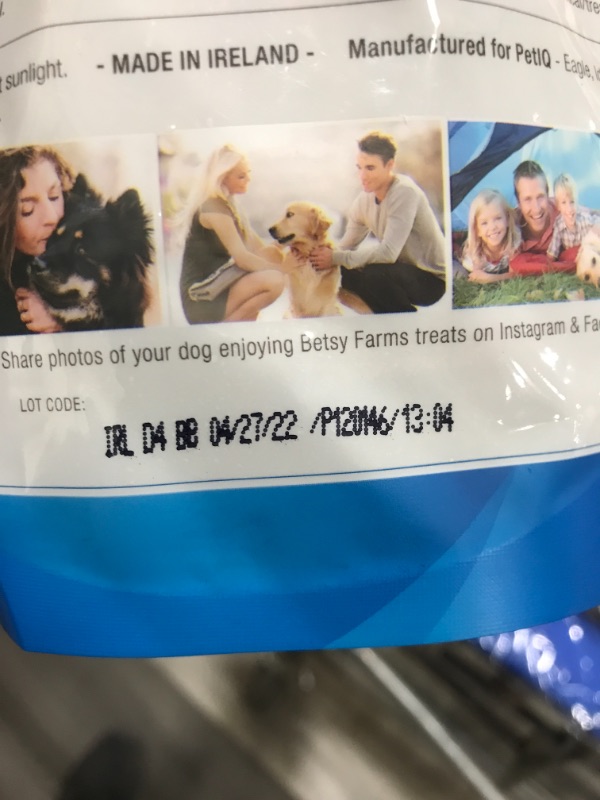 Photo 4 of *treats EXPIRE 04 27 2022* 
Betsy Farms Bistro Surf Turf 8oz & Small Dog Harness Step-in Air Mesh, Soft Vest Harness for Small Dogs, Pet Padded Vest No Pull Harnesses (Large, Blue)

