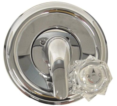 Photo 1 of *previously opened* 
DANCO 1-Handle Valve Trim Kit in Chrome for Delta Tub/Shower Faucets (Valve Not Included)