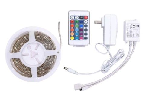 Photo 1 of *USED*
EcoSmart 8 ft. RGB Indoor LED Strip Light Kit