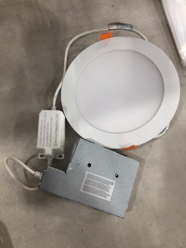 Photo 2 of *MISSING manual*
HLB6 Series 6 in. 2700K-5000K Tunable CCT Smart Integrated LED White Recessed Downlight, Round Trim by Halo Home (1-Qty)