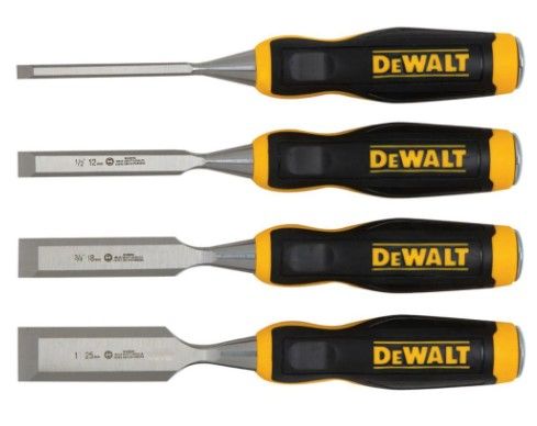 Photo 1 of *MISSING 1 chisel*
DEWALT Wood Chisel Set (4-Piece)