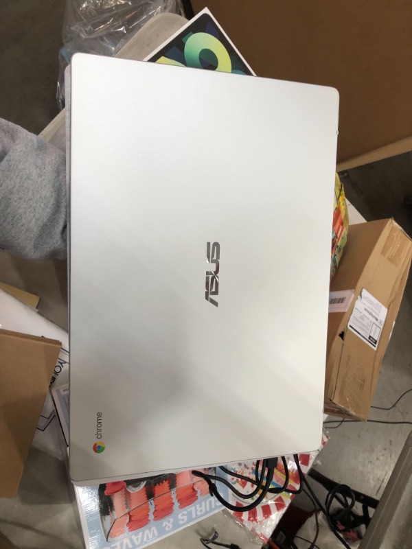 Photo 3 of TESTED WORKS**
ASUS Chromebook Laptop- 15.6" HD Anti-Glare NanoEdge-Display, Intel Dual Core Celeron N3350-Processor, 4GB-RAM, 64GB eMMC, 180 Degree-Hinge, Chrome OS- C523NA-BCLN6 Silver
