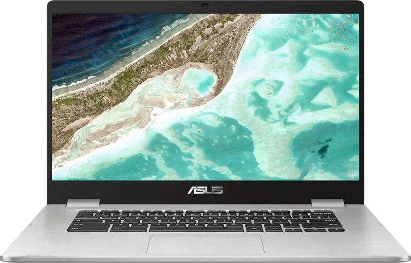 Photo 1 of TESTED WORKS**
ASUS Chromebook Laptop- 15.6" HD Anti-Glare NanoEdge-Display, Intel Dual Core Celeron N3350-Processor, 4GB-RAM, 64GB eMMC, 180 Degree-Hinge, Chrome OS- C523NA-BCLN6 Silver
