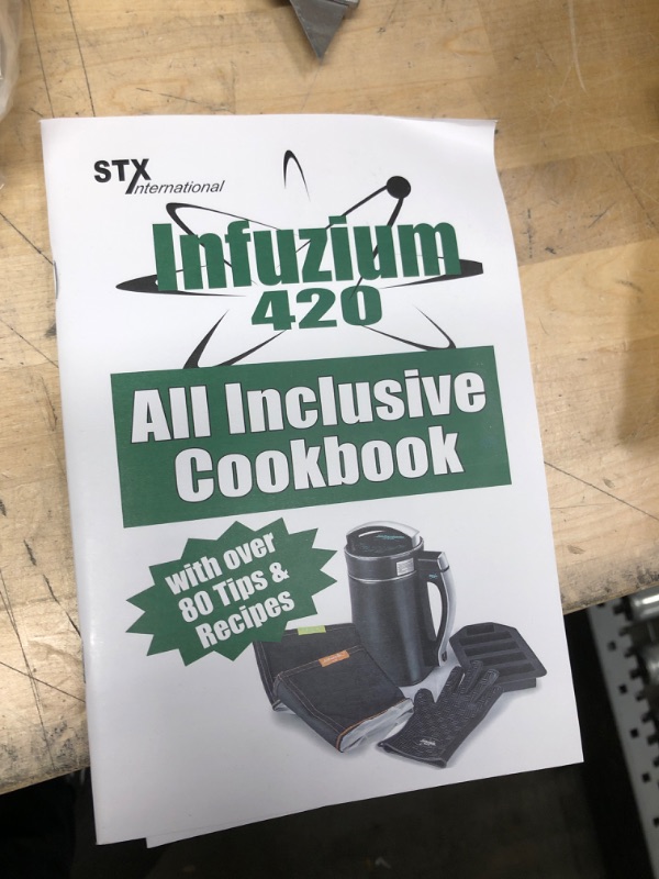Photo 1 of STX Infuzium 420 Butter-Oil-Tincture Infuser Maker Machine Complete Kit • 2 to 10 Sticks Butter • 2 Filters, 3 Silicone Spatulas, Silicone Glove & Butter Mold Plus our Infuzium 48 Page Cookbook