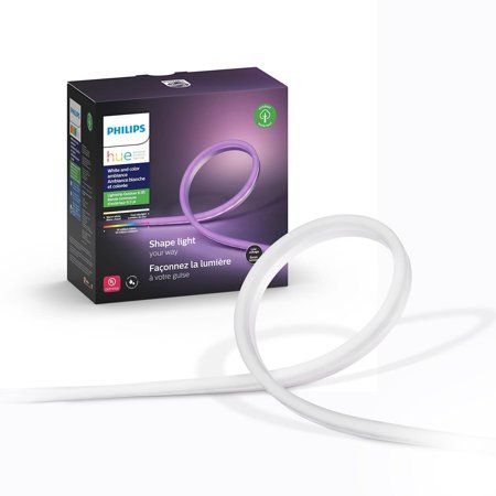 Photo 1 of Philips:Philips Hue
White and Color Ambiance Outdoor Dimmable LED Smart Light Strip with Bluetooth (2M)