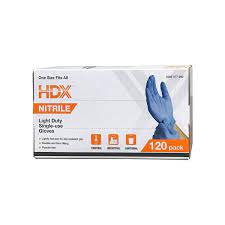 Photo 1 of HDX
120-CT Disposable Nitrile Gloves**PREVIOUSLY OPENED***