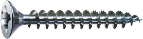 Photo 1 of 10 PACK OF SPAX #8 X 2 in. Zinc Coated Philips-Square Drive Flat-Head Full Thread Multi-Material Screw (20 per Box)
