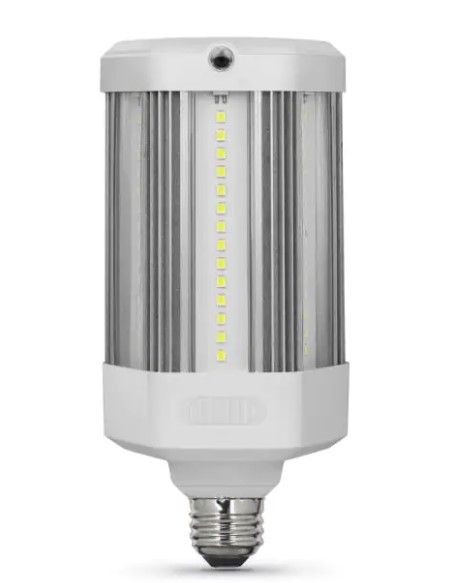 Photo 1 of 300W Equivalent Corn Cob Motion Activated & Dusk To Dawn High Lumen Daylight (5000K) HID Utility LED Light Bulb (1-Bulb)
