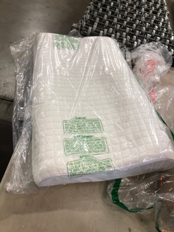 Photo 1 of 
Memory Foam Pillow, Anvo Neck Contour Cervical Orthopedic Pillow for Sleeping Side Back Stomach Sleeper, Ergonomic Bed Pillow for Neck Pain 