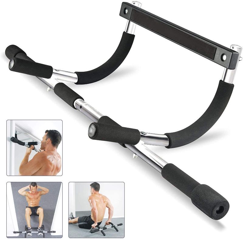Photo 1 of 
SiGuTie Pull-Up Bar Doorway, Chin-Up Bars for Strength Training Indoor, Fitness MTrainer Home Gym Exercise Equipment, Training Upper Body Workout Bar