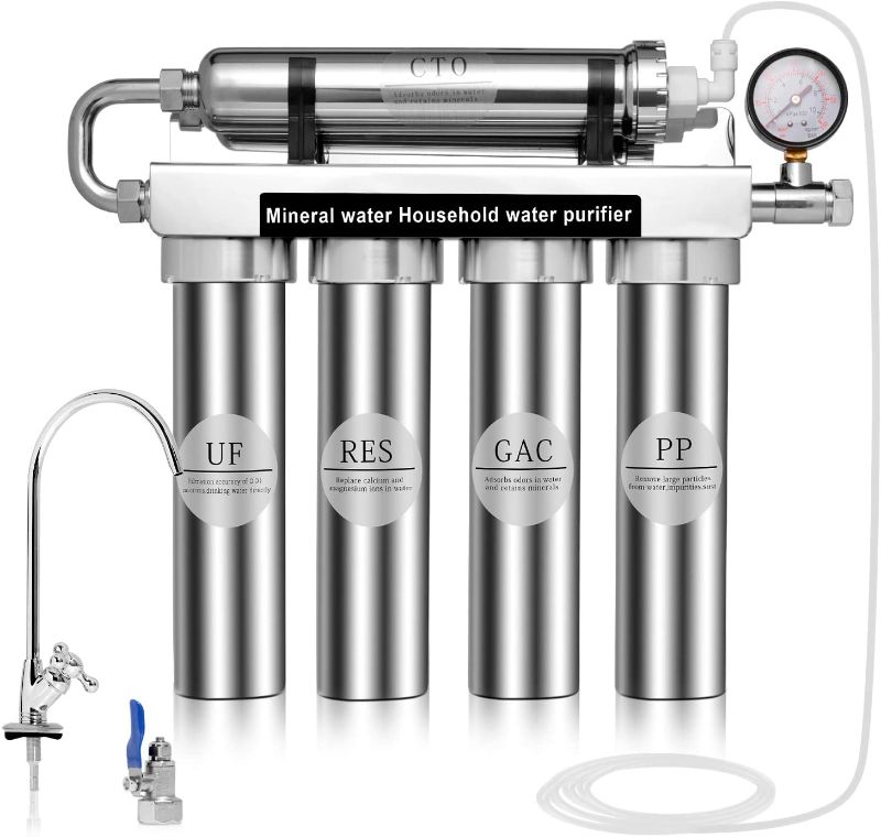 Photo 1 of 
HARUE Water Filter?Under Sink Water Filter?Tap Water Filter?Zero Water Filter?Food Grade Stainless Steel?Level Five Filtering System