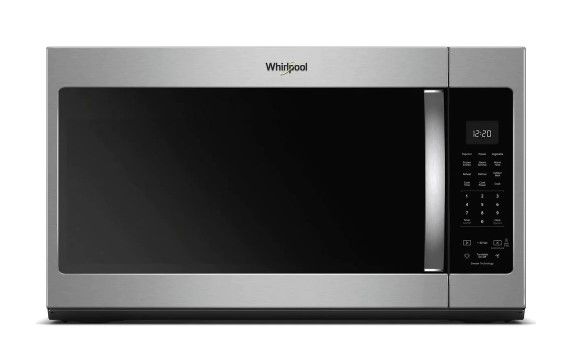 Photo 1 of 1.9 cu. ft. Over the Range Microwave in Fingerprint Resistant Stainless Steel with Sensor Cooking
