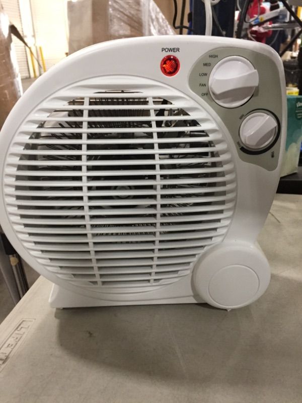 Photo 3 of 1500-Watt Electric Fan Forced Portable Heater 2-PACK