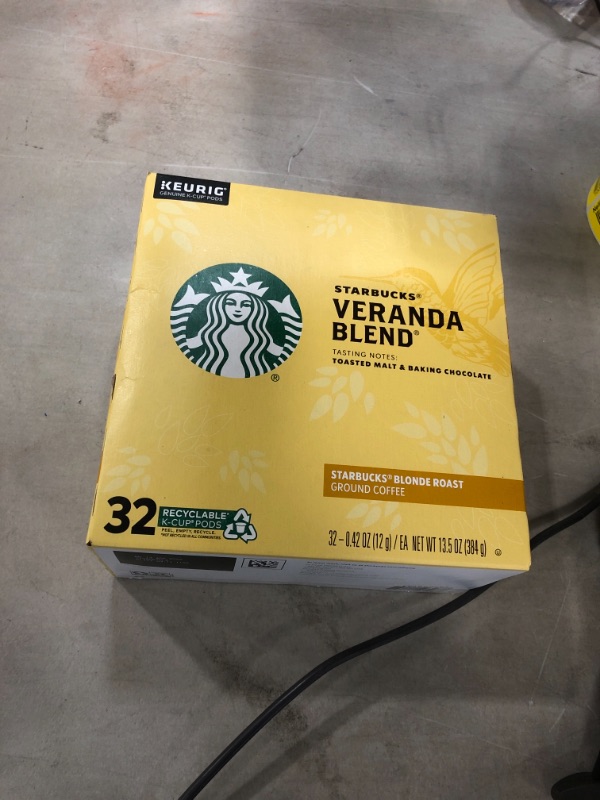 Photo 2 of Starbucks Veranda Blend Light Roast Coffee - Keurig K-Cup Pods - 32ct
expires April 2022