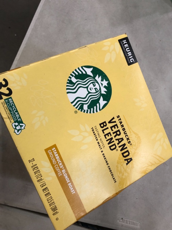 Photo 2 of Starbucks Veranda Blend Light Roast Coffee - Keurig K-Cup Pods - 32ct
expires April 2022