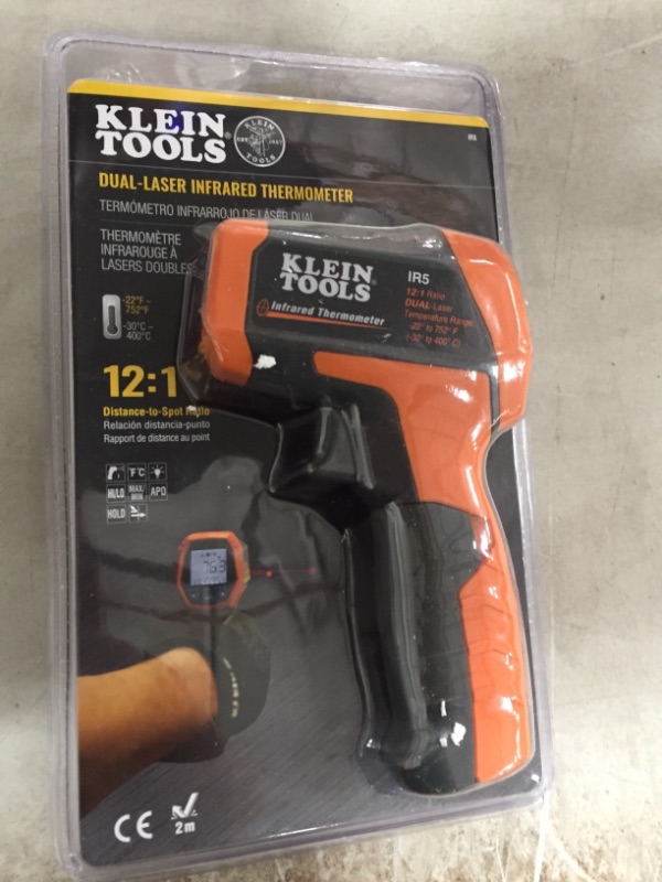 Photo 2 of Klein Tools
Dual-Laser Infrared Thermometer