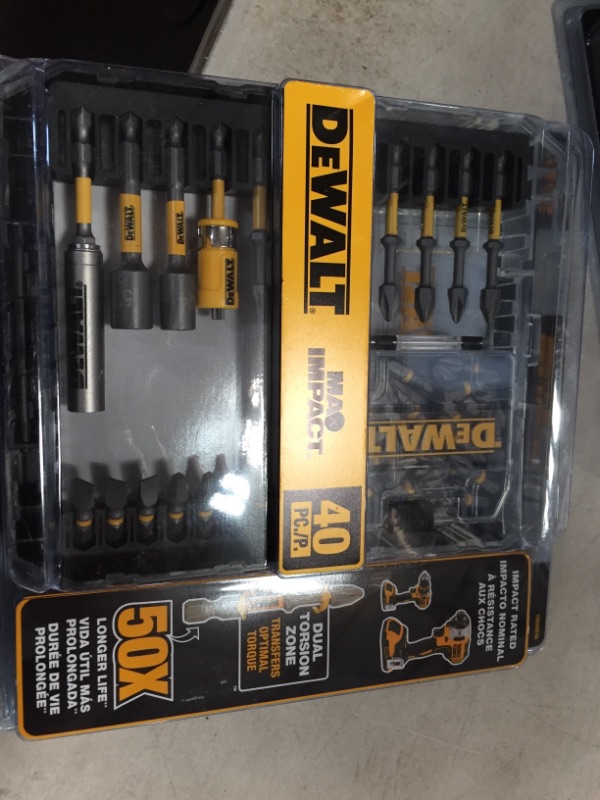 Photo 2 of DEWALT
MAX IMPACT Screwdriving Set (40-Piece)