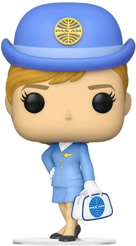 Photo 1 of Funko POP Pop! Ad Icons: Pan Am - Stewardess with White Bag, Multicolor, 56816
