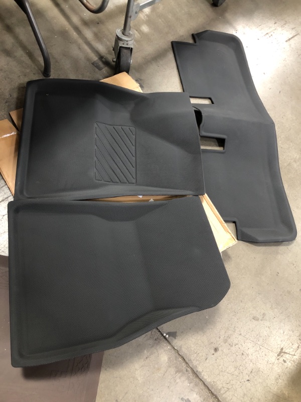 Photo 1 of TAPTES Floor Mats for Tesla Model 3, Premium All Weather Anti-Slip Waterproof Floor Liners Car Interior Accessories - Compatible with Model 3 **UNKNOWN YEAR**