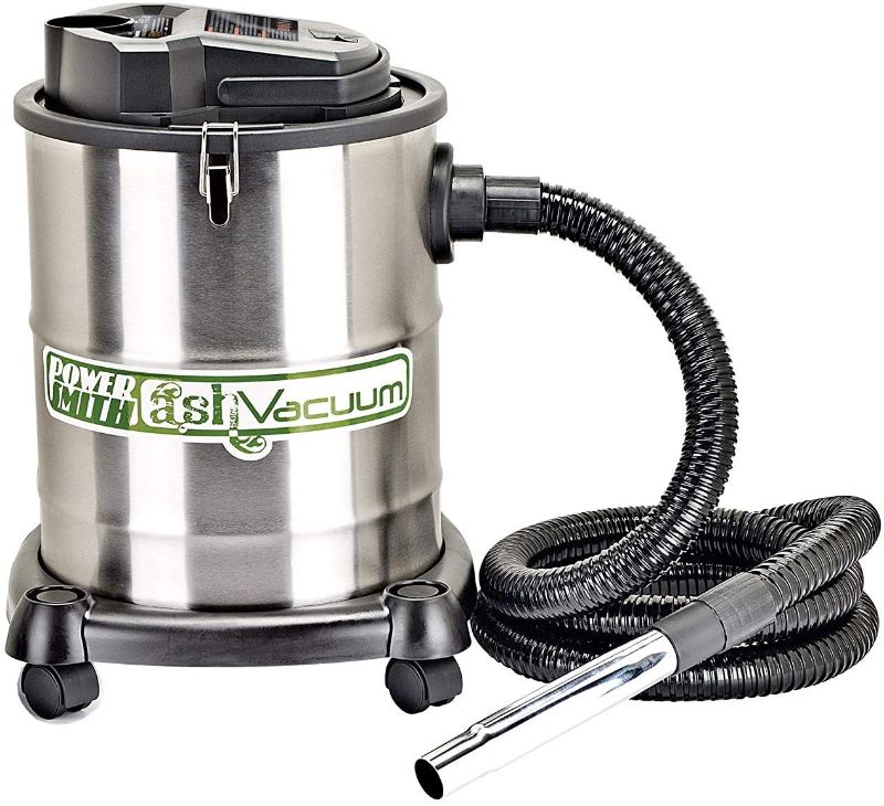 Photo 1 of **MISSING HOSE**
PowerSmith PAVC102 10 Amp 4 Gallon All-in-One Ash and Shop Vacuum/Blower & PAAC302 Ash Vacuum Deep Cleaning Kit with Crevice Tool, Brush Nozzle, Pellet Stove Hose, Adapter, and Storage Bag,Black

