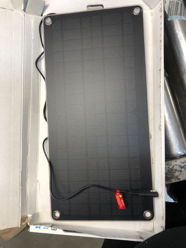 Photo 2 of 10-Watt Monocrystalline Solar Panel Battery Charger and Maintainer
****MISSING WIRES