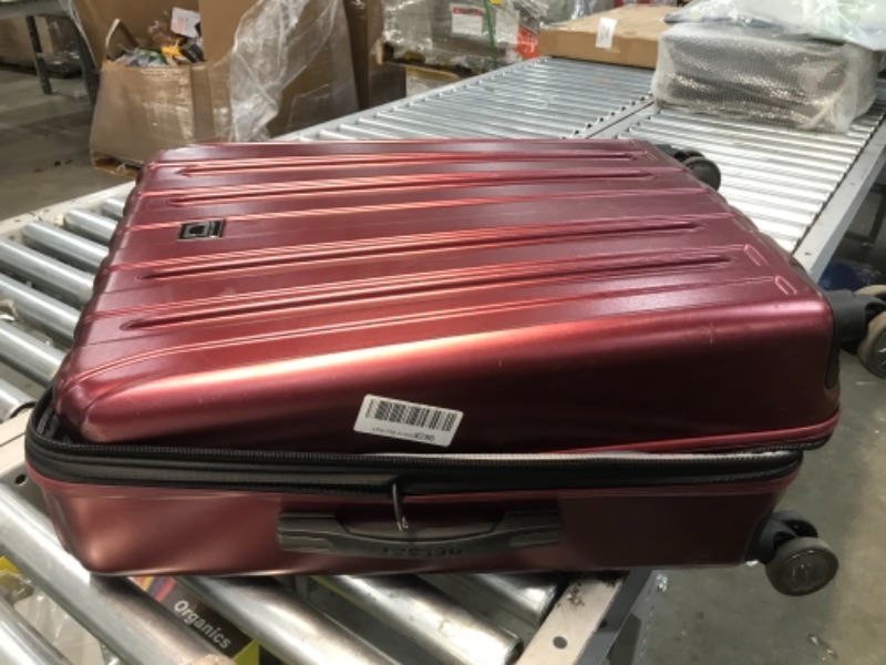 Photo 2 of **SIMILAR TO ITEM** Delsey Helium Aero Hardside Expandable Luggage with Spinner Wheels, Brick Red, Carry-On 24 Inch
